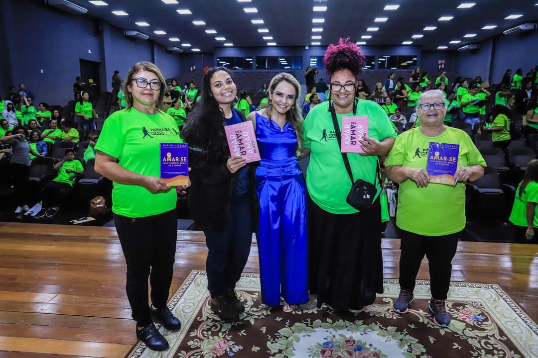 Integrantes do Parnaíba Mais Leve participam de palestra sobre autoimagem