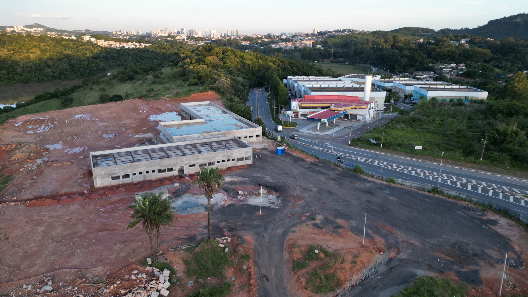 Obras da nova da base da Guarda Municipal avançam e entram na fase de acabamentos