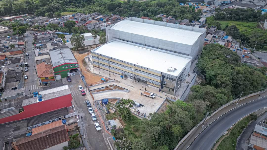 Obras do Novo Colégio Carlos Alberto avançam em Santana de Parnaíba