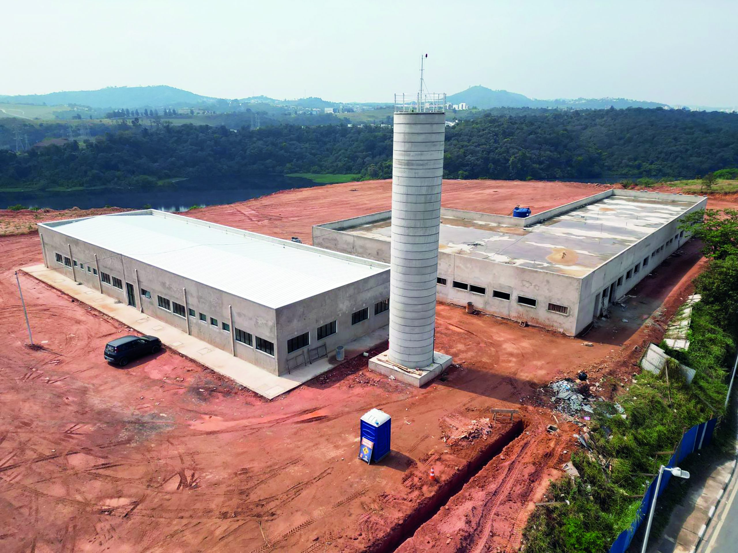 Obras do novo quartel da Guarda Civil Municipal de Santana de Parnaíba seguem a todo vapor 