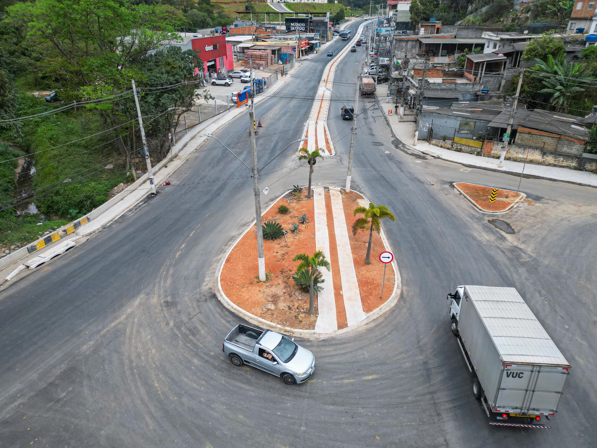 Obras de duplicação da Avenida Tenente Marques em Santana de Parnaíba estão na reta final   