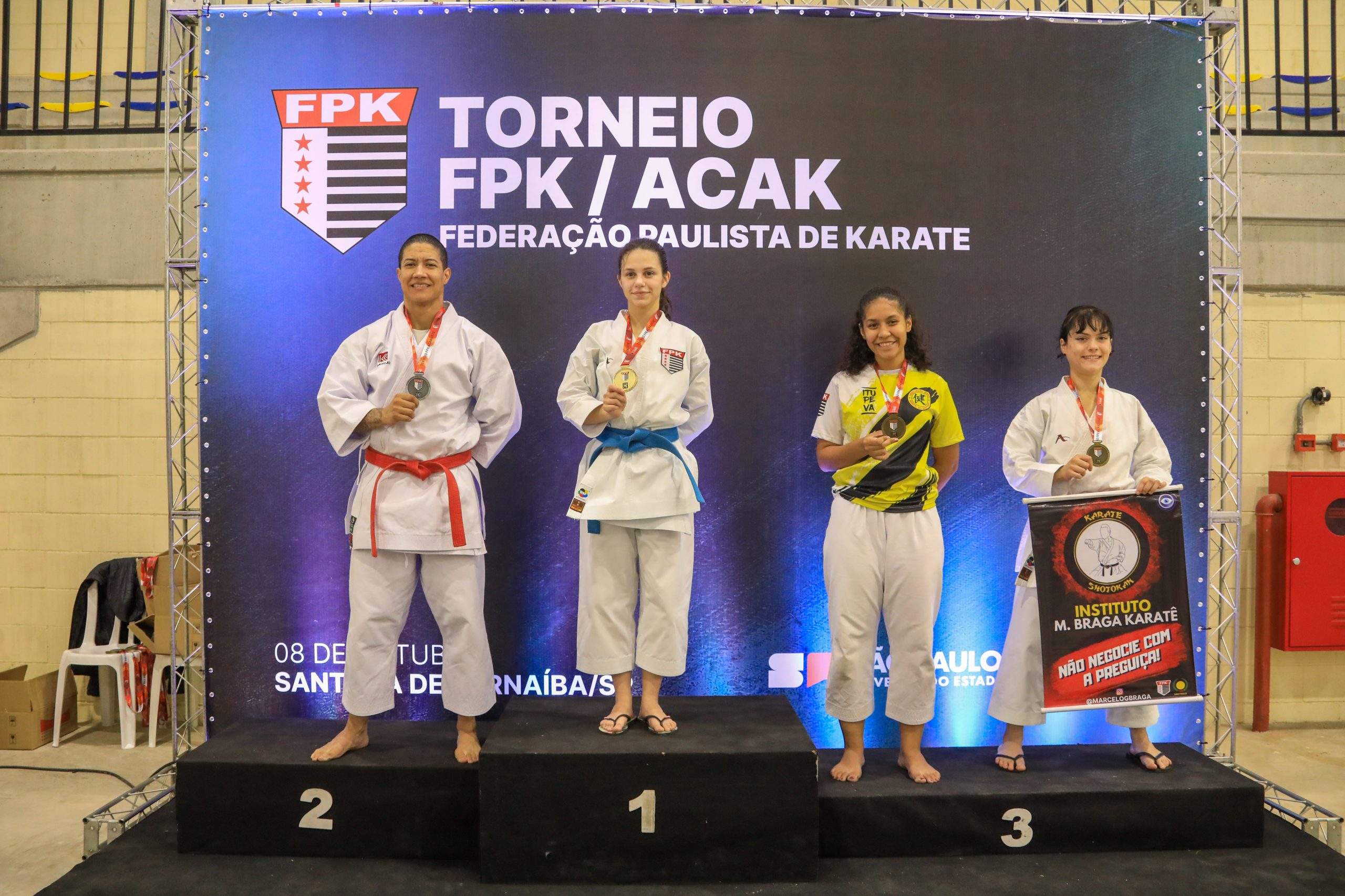 Santana de Parnaíba sedia 8ª etapa do Torneio FPK/ACAK de Karatê