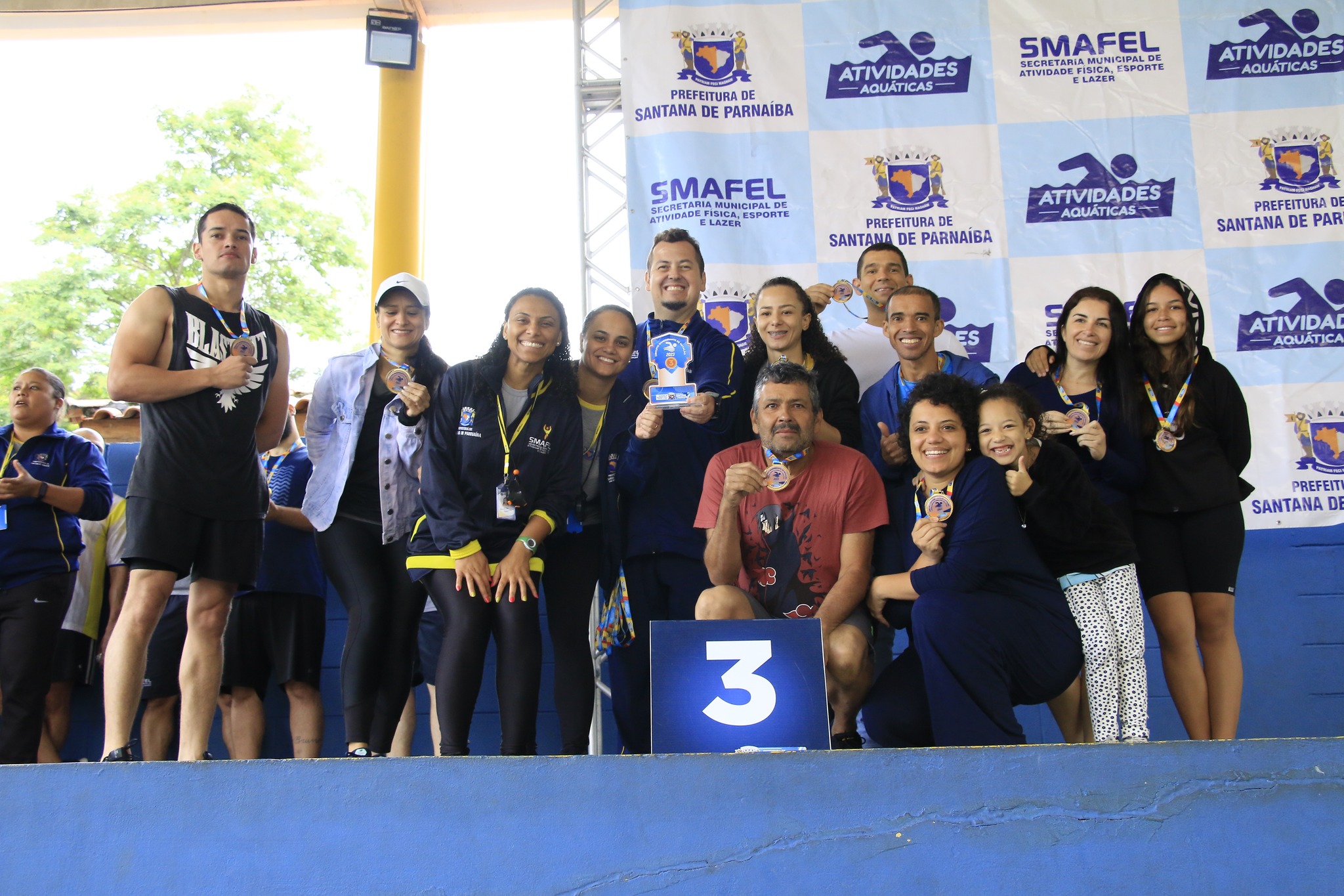 Complexo Esportivo Imídeo conquista bicampeonato no Circuito Bandeirantes de Natação