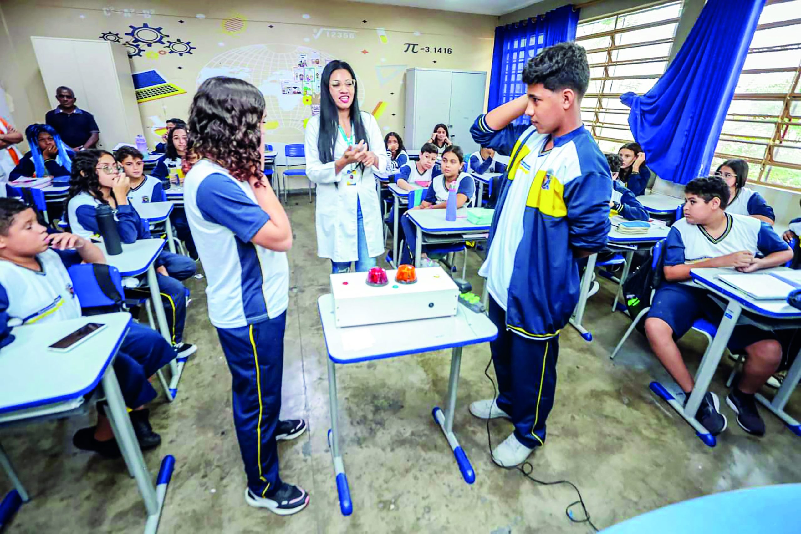 Semana da Saúde na Escola conta com palestras e gincanas nos colégios municipais de Santana de Parnaíba