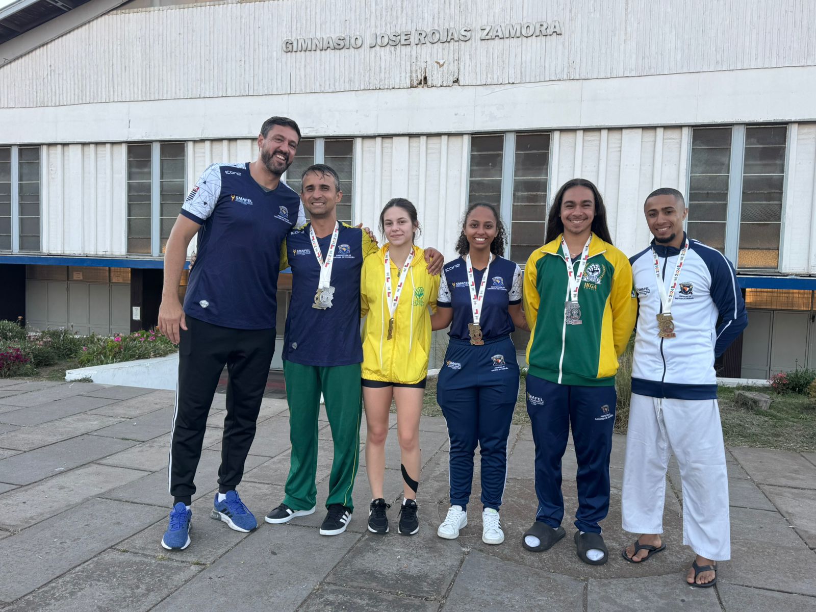 Atletas de Santana de Parnaíba brilham no Campeonato Internacional de Karatê no Chile 