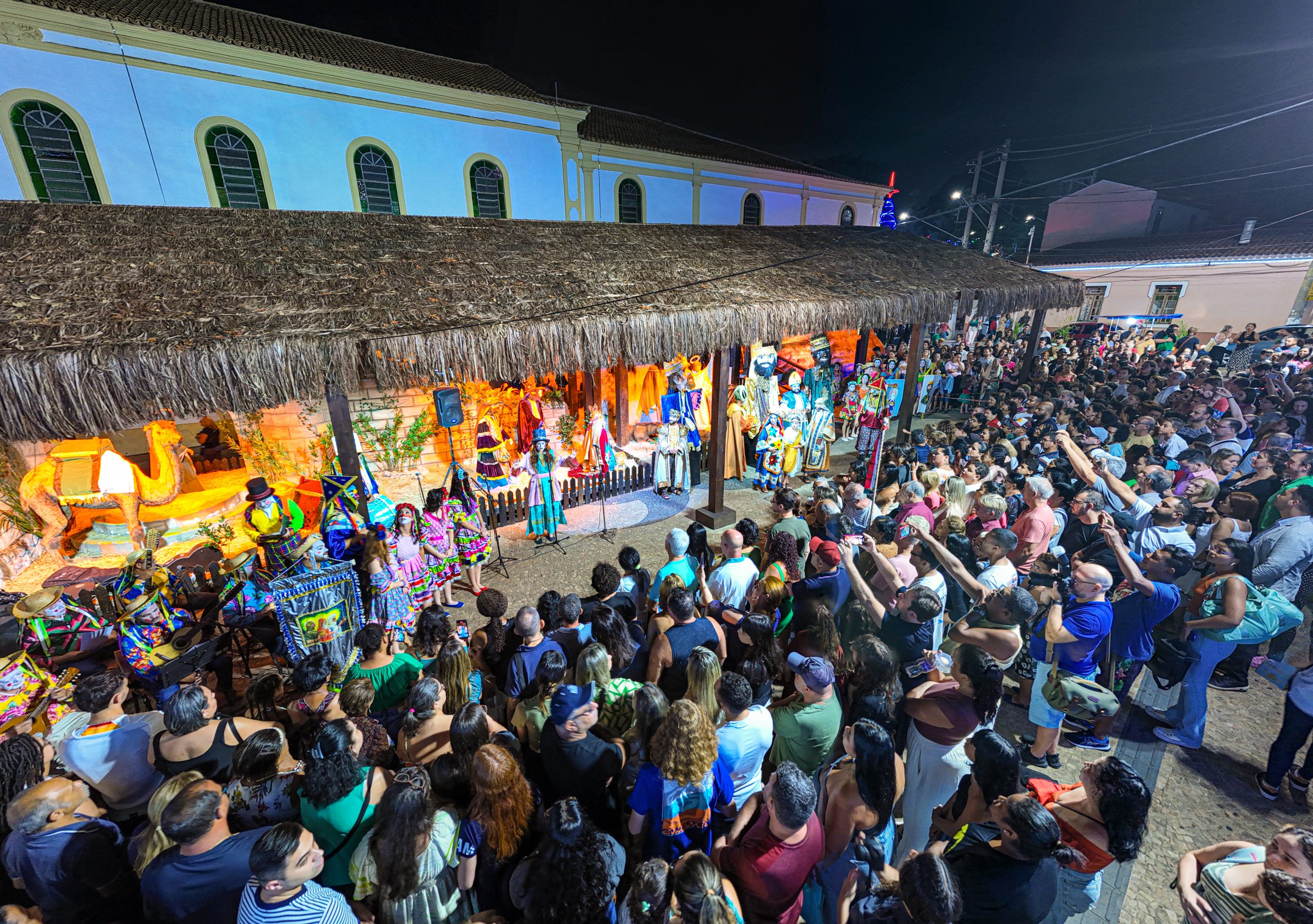 Tradicional Festa de Folia de Reis encerra o Natal de Luz de Santana de Parnaíba