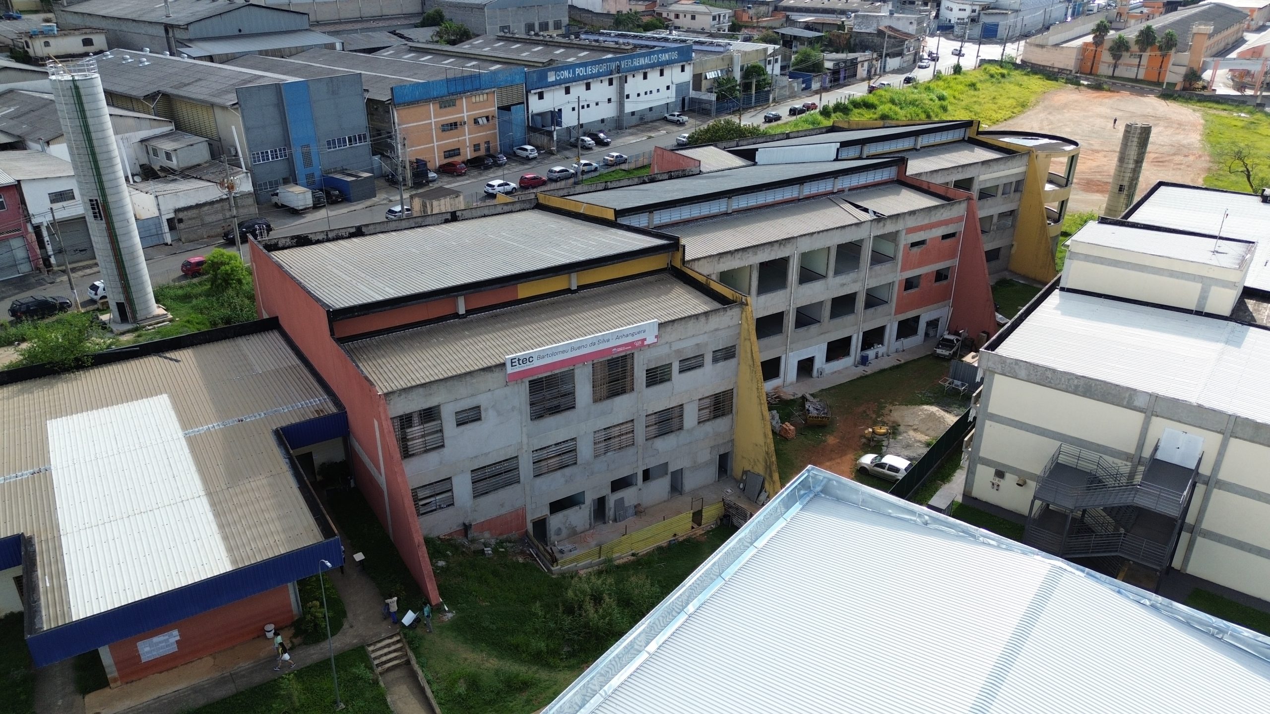 Prefeitura de Santana de Parnaíba realiza reforma e ampliação da Etec Bartolomeu na Fazendinha