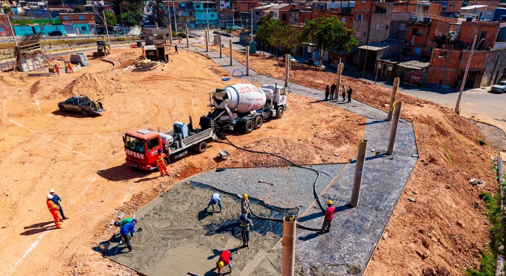 Prefeitura de Osasco avança nas obras do Parque do Nordestino